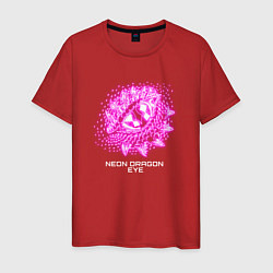 Мужская футболка Neon dragon eye