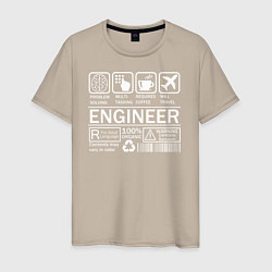 Мужская футболка Знаки инженера