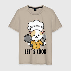 Мужская футболка Давайте готовить