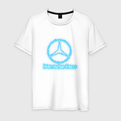 Мужская футболка Mercedes-benz blue