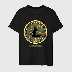 Мужская футболка Litecoin крипта