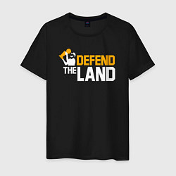 Мужская футболка Defend the land