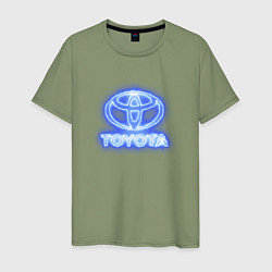 Мужская футболка Toyota neon