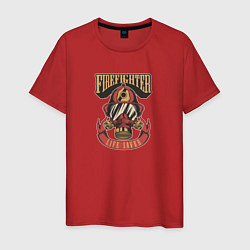 Мужская футболка Спасатель пожарный