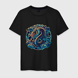 Мужская футболка Dragon - irezumi art