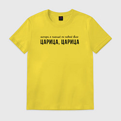 Мужская футболка Теперь я пьяный по твоей вине царица