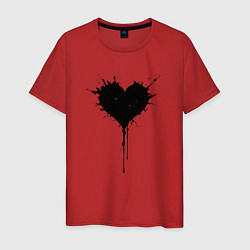 Мужская футболка Чернильное сердце
