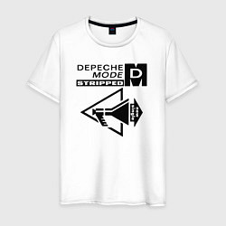 Мужская футболка Depeche Mode stripped