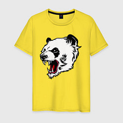 Мужская футболка Оскал панды