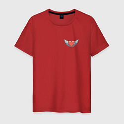 Мужская футболка Сердечко с крылашками