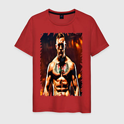 Мужская футболка Конор Макгрегор боец UFC