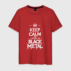 Мужская футболка Слушай метал