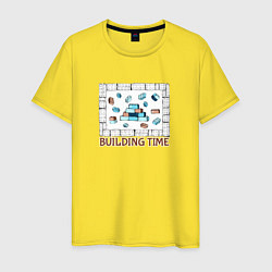 Мужская футболка Время строить