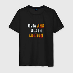 Мужская футболка Rom and death edition