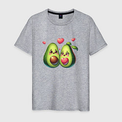 Мужская футболка Авокадо - пара