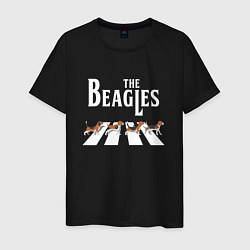 Мужская футболка Бигли The Beatles пародия
