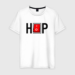 Мужская футболка Hip Hop выключатель