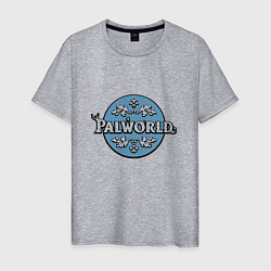Мужская футболка Palworld узоры