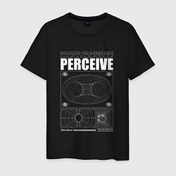 Мужская футболка Perceive streetwear