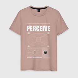 Мужская футболка Perceive streetwear