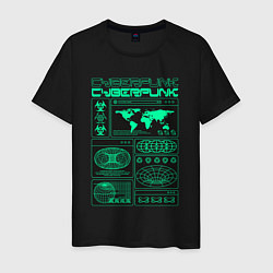 Мужская футболка Cyberpunk streetwear