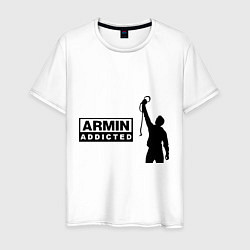 Мужская футболка Armin addicted