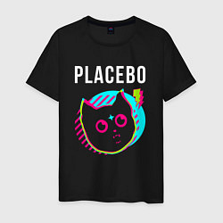 Мужская футболка Placebo rock star cat