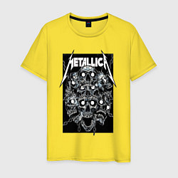 Мужская футболка Metallica - skulls