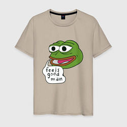 Мужская футболка Pepe feels good man