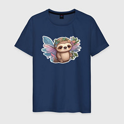 Мужская футболка Маленький ленивец