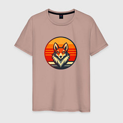 Мужская футболка Благородный лис