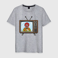 Мужская футболка Клоунское телевидение