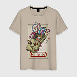 Мужская футболка Game boy tentacles