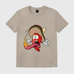 Мужская футболка Горячий мексиканский перец