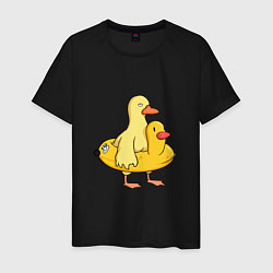 Мужская футболка Две утки