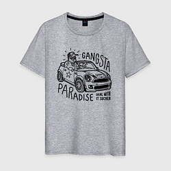 Мужская футболка Gangsta paradise