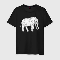 Мужская футболка Elephant
