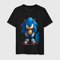 Мужская футболка Sonic - poster style