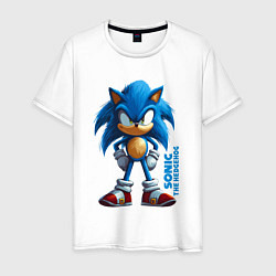 Мужская футболка Sonic - poster style