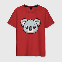 Мужская футболка Мордочка коалы