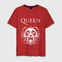Мужская футболка Queen rock panda