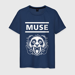 Мужская футболка Muse rock panda