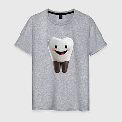 Мужская футболка Улыбающийся зуб