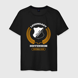 Мужская футболка Лого Hoffenheim и надпись legendary football club