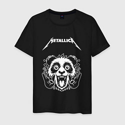 Мужская футболка Metallica rock panda