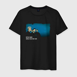 Мужская футболка Depeche Mode - World violation tour 90