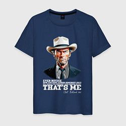 Мужская футболка Иствуд кино вестерн