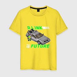 Мужская футболка A Link to the future