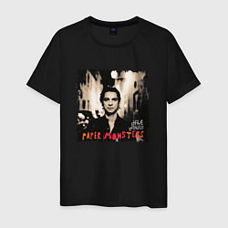 Мужская футболка Depeche Mode - Dave Gahan paper mosters