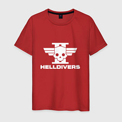 Мужская футболка Helldivers 2: Logo